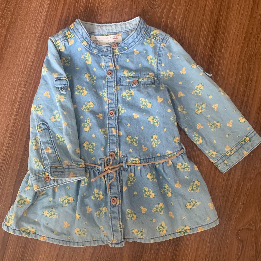 Zara baby 3/6 months blouse